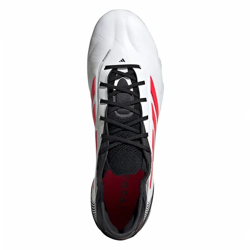 Adidas Copa Pure 3 FG Futbol Ayaqqabısı Unisex Ağ/Qırmızı/Qara 3