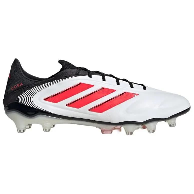 Adidas Copa Pure 3 FG Futbol Ayaqqabısı Unisex Ağ/Qırmızı/Qara 2