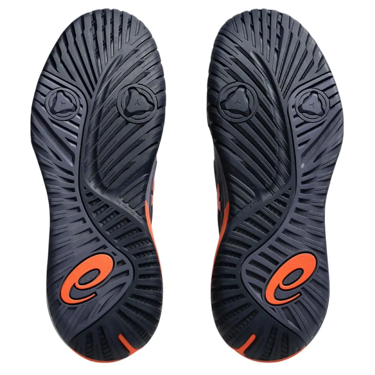 Asics Tennis Ayaqqabısı Kişi Bənövşəyi/Narıncı 6