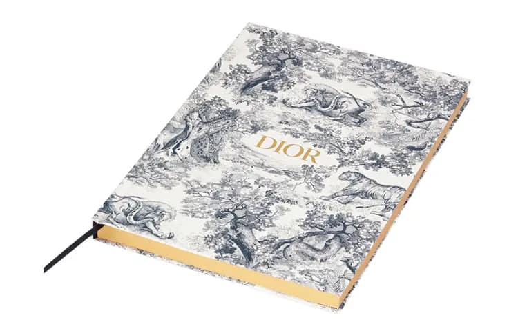 DIOR Dioriviera Toile de Jouy Bloknot Dəniz Mavisi 2