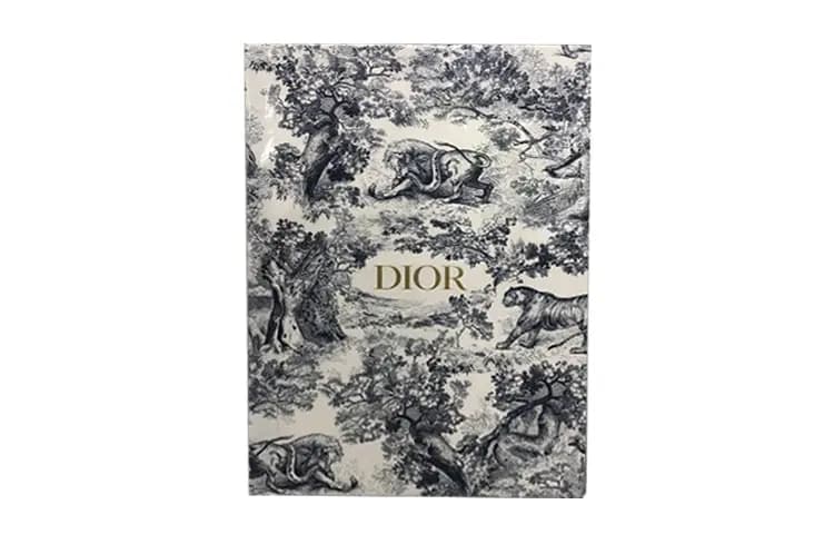 DIOR Dioriviera Toile de Jouy Bloknot Dəniz Mavisi