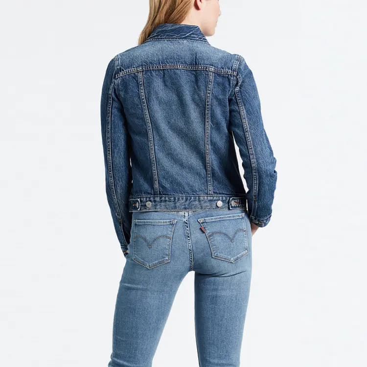 Levis Original Trucker Cins Pencək 4