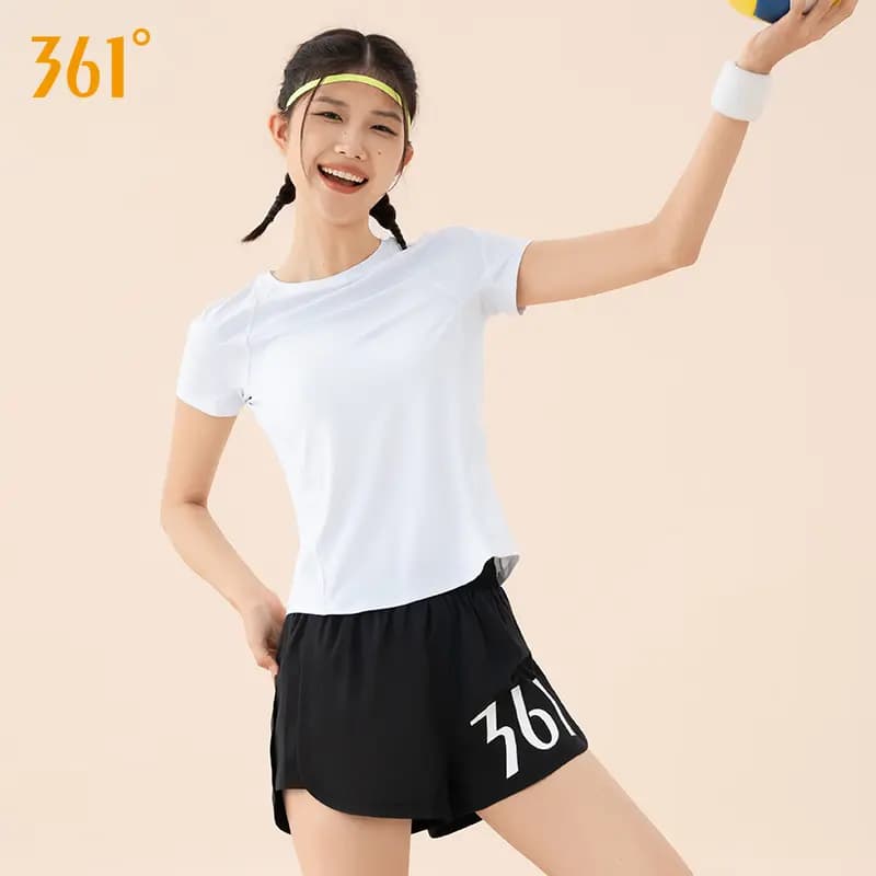 361° Qadın Fitness Topu Ağ 10