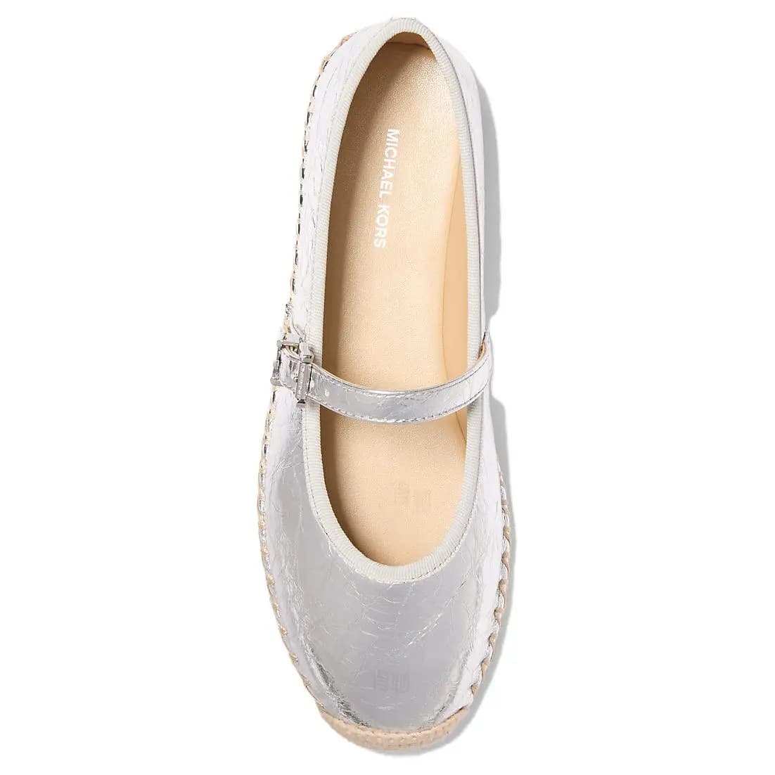 MICHAEL KORS Lynn Espadrilles Qadın Gümüşü 5