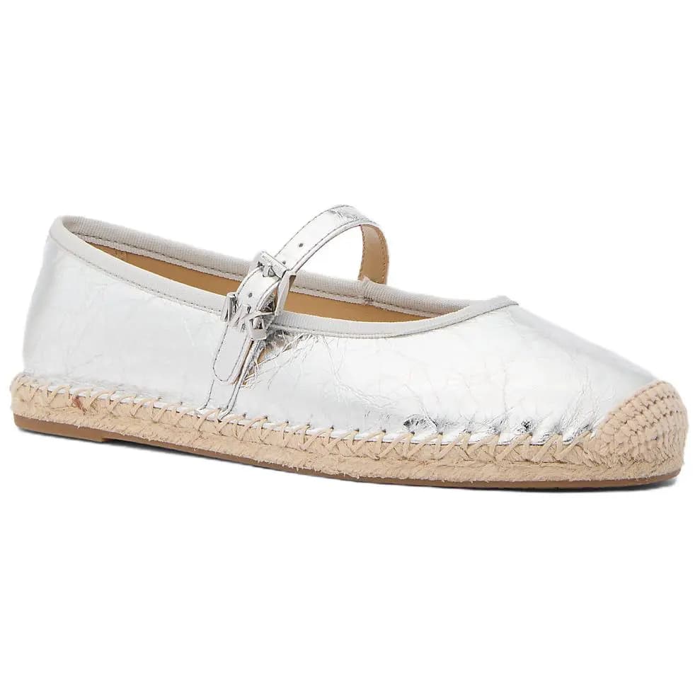 MICHAEL KORS Lynn Espadrilles Qadın Gümüşü 4