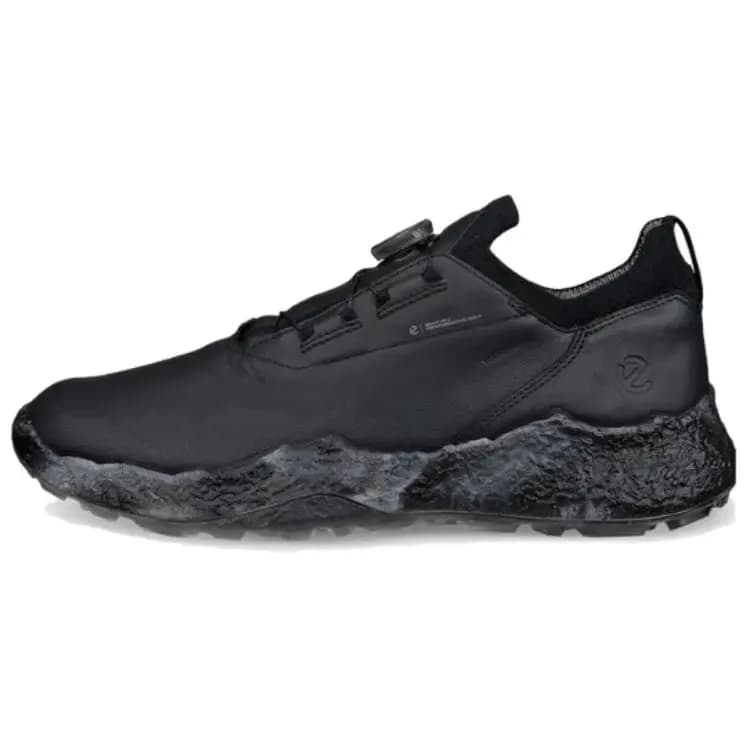 ecco GOLF BIOM H5 Calf Leather Fashion Comfort Slip-Resistant Wear-Resistant Low-Top Golf Shoes Men's Black