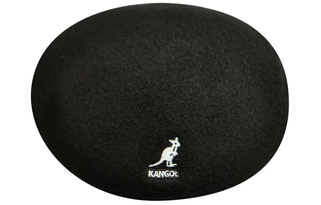 KANGOL Embroidered Logo Yun Beret Unisex Qara