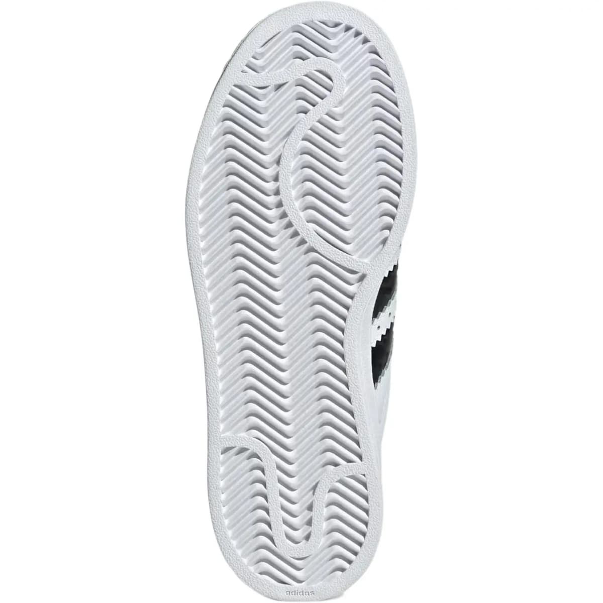 Adidas Originals SUPERSTAR Low-Top Uşaq Skeyt Ayaqqabısı Ağ/Qara 5