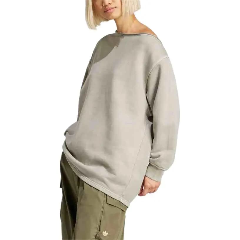 adidas originals Washed Series Qadın Hudi Gümüşü Boz 2