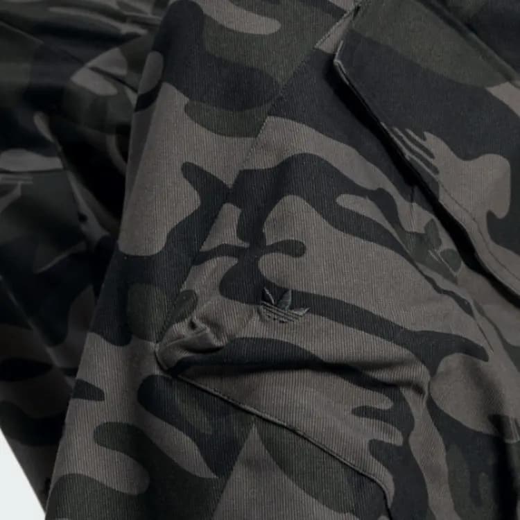 Adidas Originals Qadın Karqo Şalvar Tünd Yaşıl/Qara 4