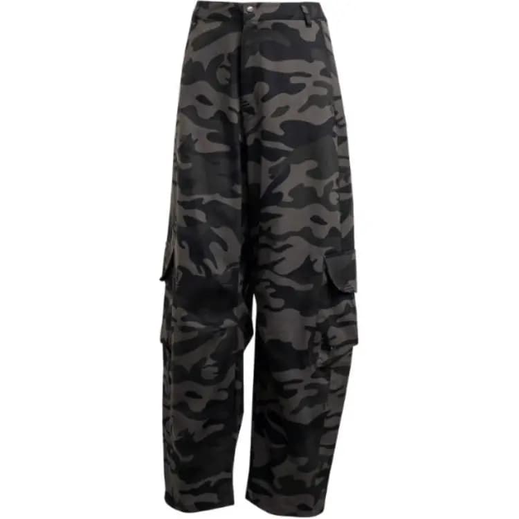 Adidas Originals Qadın Karqo Şalvar Tünd Yaşıl/Qara