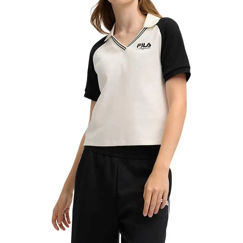 FILA ORIGINALE Qadın Polo Köynəyi Ağ 4