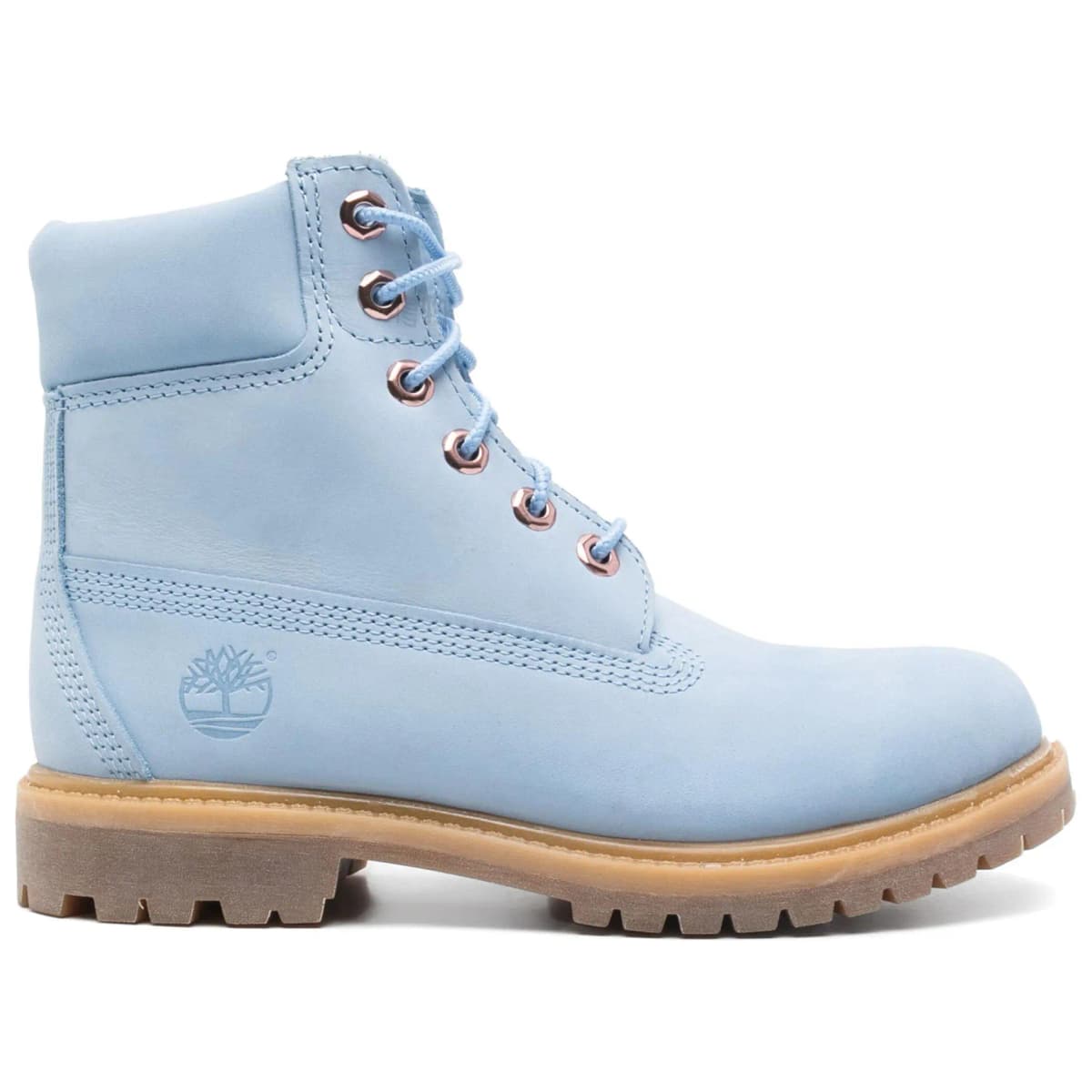 Timberland PREMIUM 6-Inch Qadın Çəkmə Açıq Mavi 2