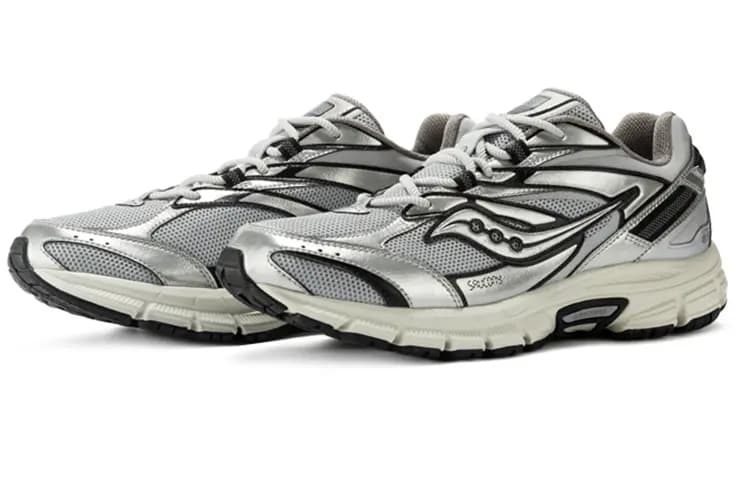 Saucony Cohesion 2K Unisex Qaçış Ayaqqabısı Boz/Gümüşü 3