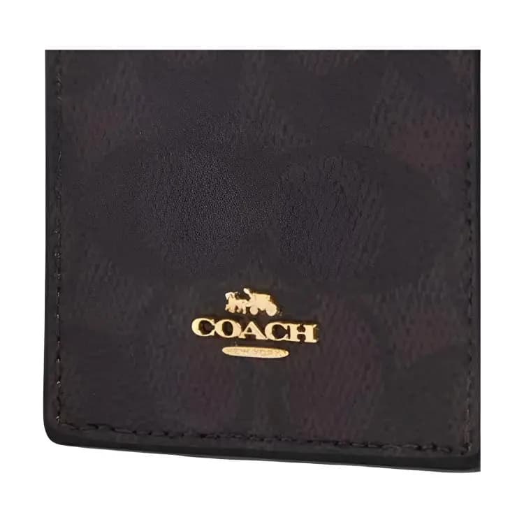 COACH North/South 8 Qulaqlıq Qabı Qadın Qara 4