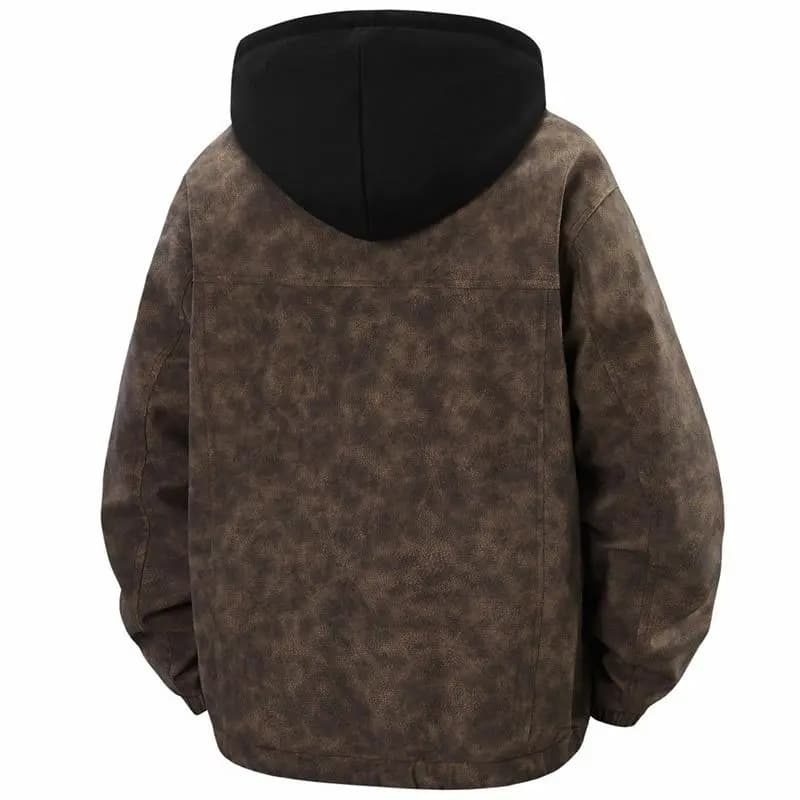 Jeep PU Leather Jacket Unisex 8