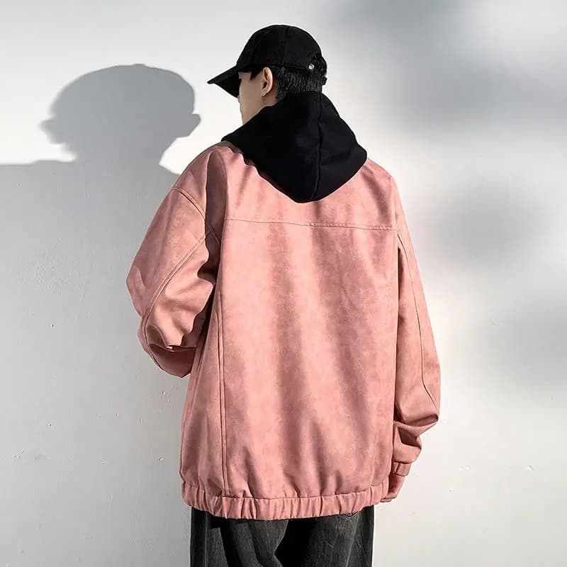 Jeep PU Leather Jacket Unisex 18