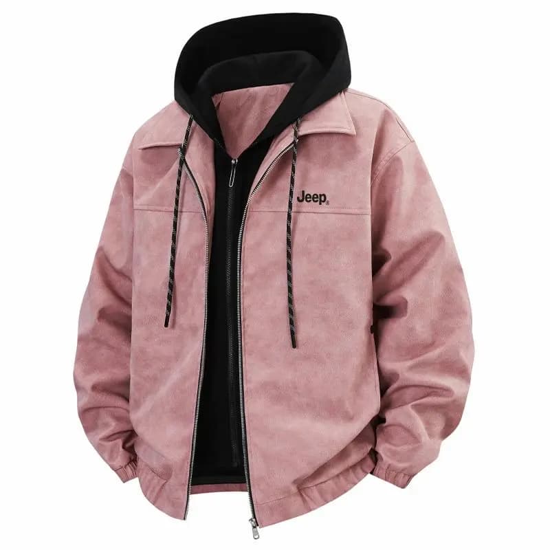 Jeep PU Leather Jacket Unisex 13