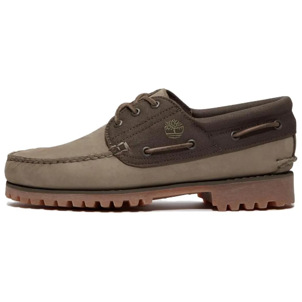 Timberland AUTHENTICS Kişi Boat Ayaqqabısı Yaşıl