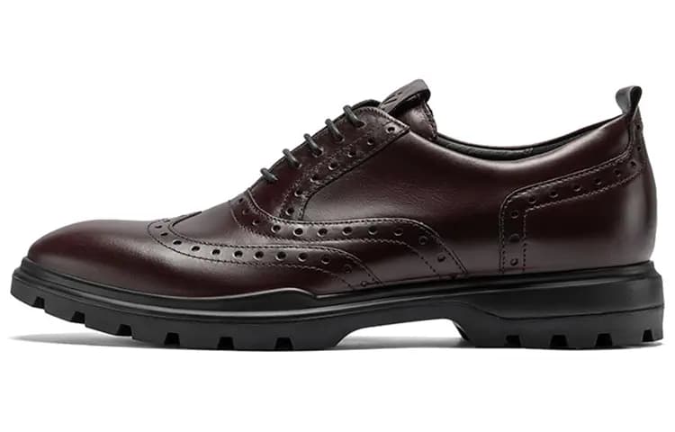 Ecco Suitable For Walking Collection Dress Shoes Men's Burgundy