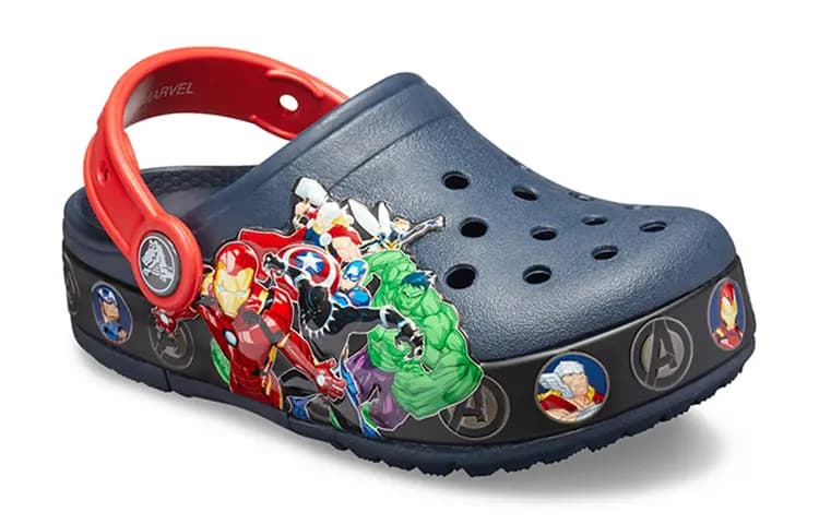 Kids MARVEL x Crocs İşıqlı Uşaq Sandalı Tünd Göy 3