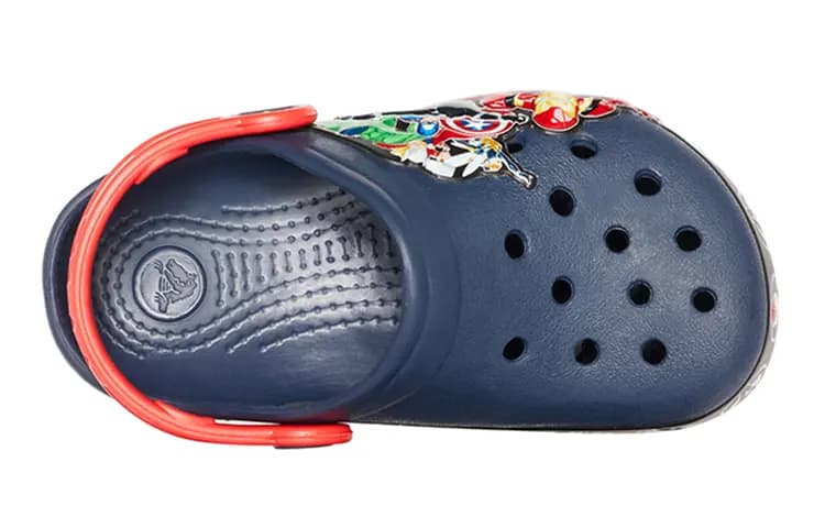 Kids MARVEL x Crocs İşıqlı Uşaq Sandalı Tünd Göy 4