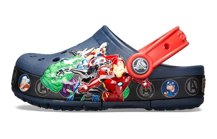 Kids MARVEL x Crocs İşıqlı Uşaq Sandalı Tünd Göy