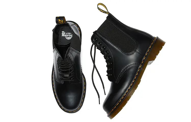 Dr. Martens Unisex 1460 Harper Martin Boots Black 4