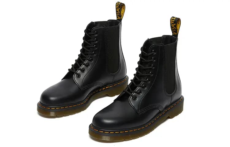 Dr. Martens Unisex 1460 Harper Martin Boots Black 3