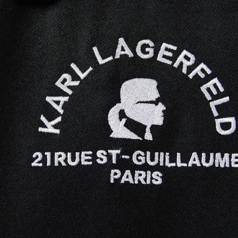 KARL LAGERFELD Kişi Şalvar Qara 4