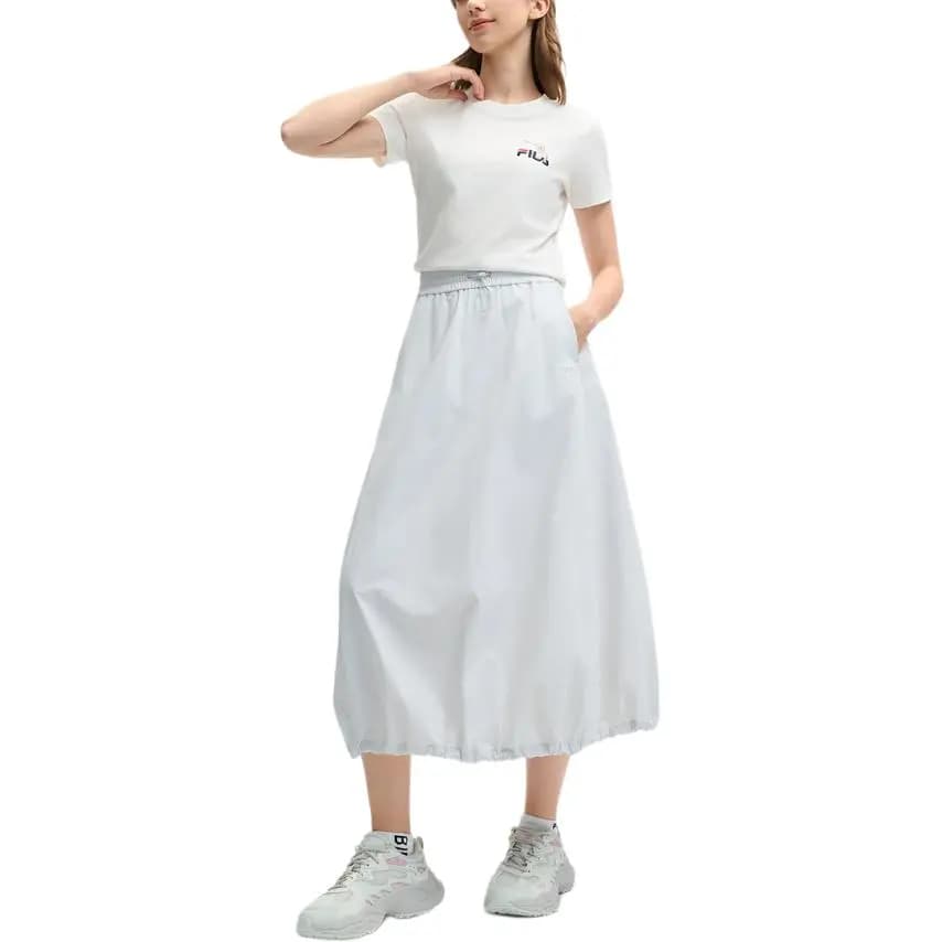 FILA ORIGINALE Parachute Qadın Midi Ətəyi Boz 5