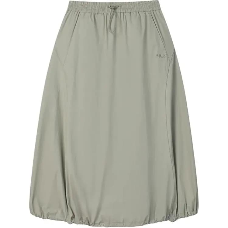 FILA ORIGINALE Parachute Qadın Midi Ətəyi Xaki
