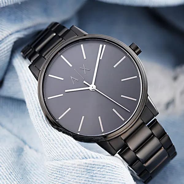 ARMANI EXCHANGE Kişi Qol Saatı Qara 16