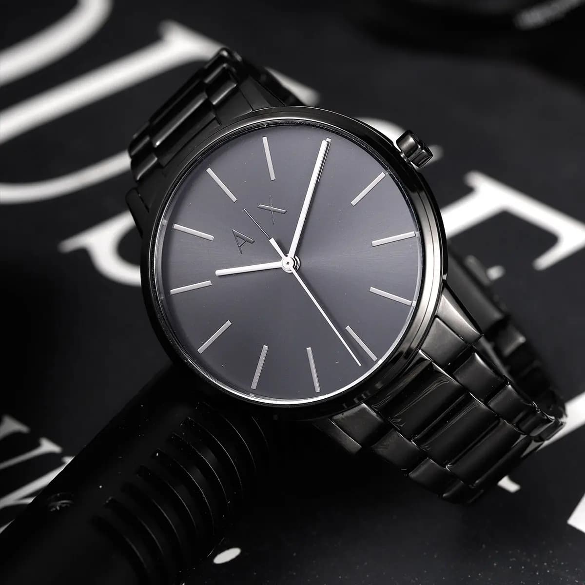 ARMANI EXCHANGE Kişi Qol Saatı Qara 6