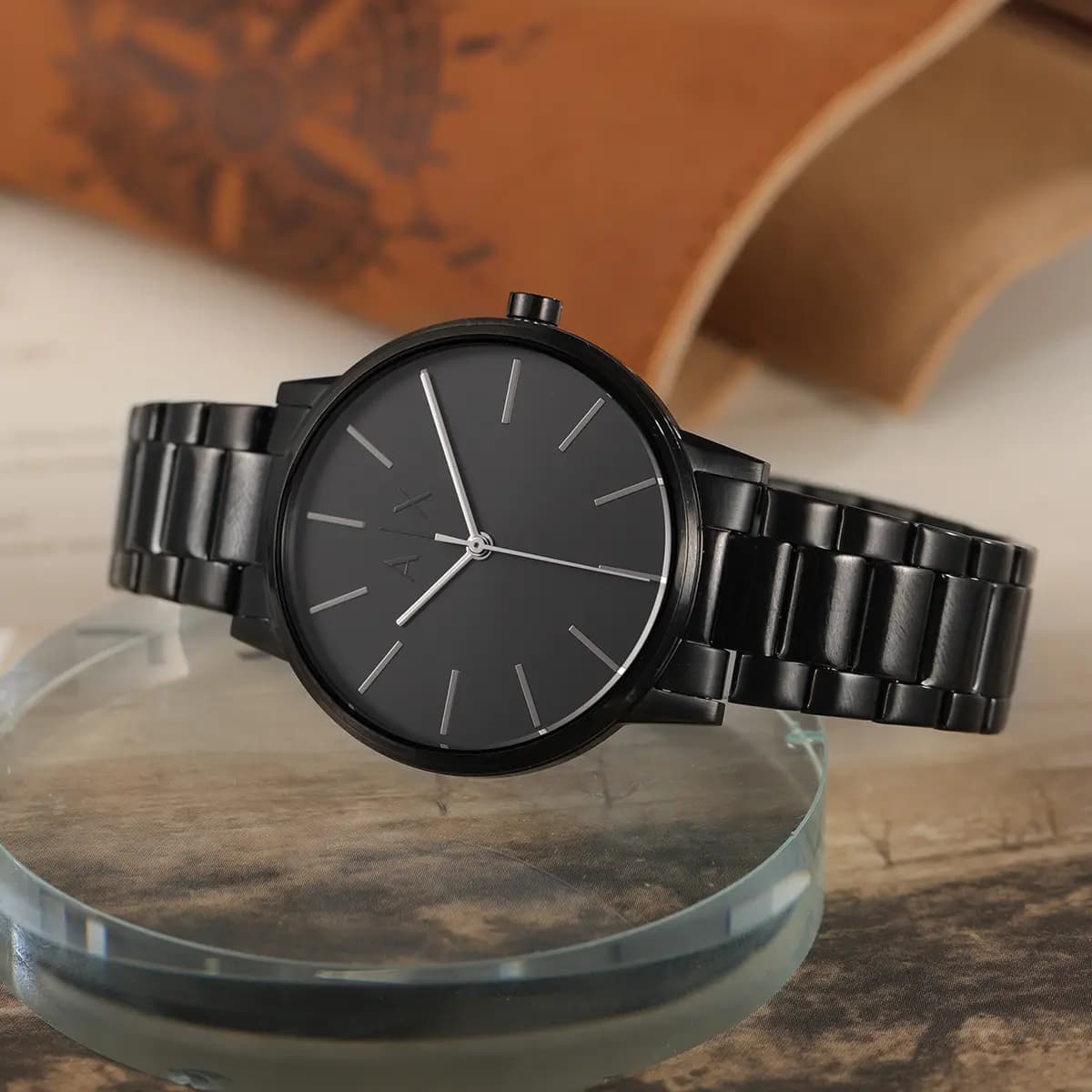 ARMANI EXCHANGE Kişi Qol Saatı Qara 7