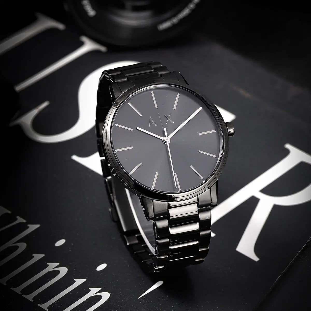 ARMANI EXCHANGE Kişi Qol Saatı Qara 3