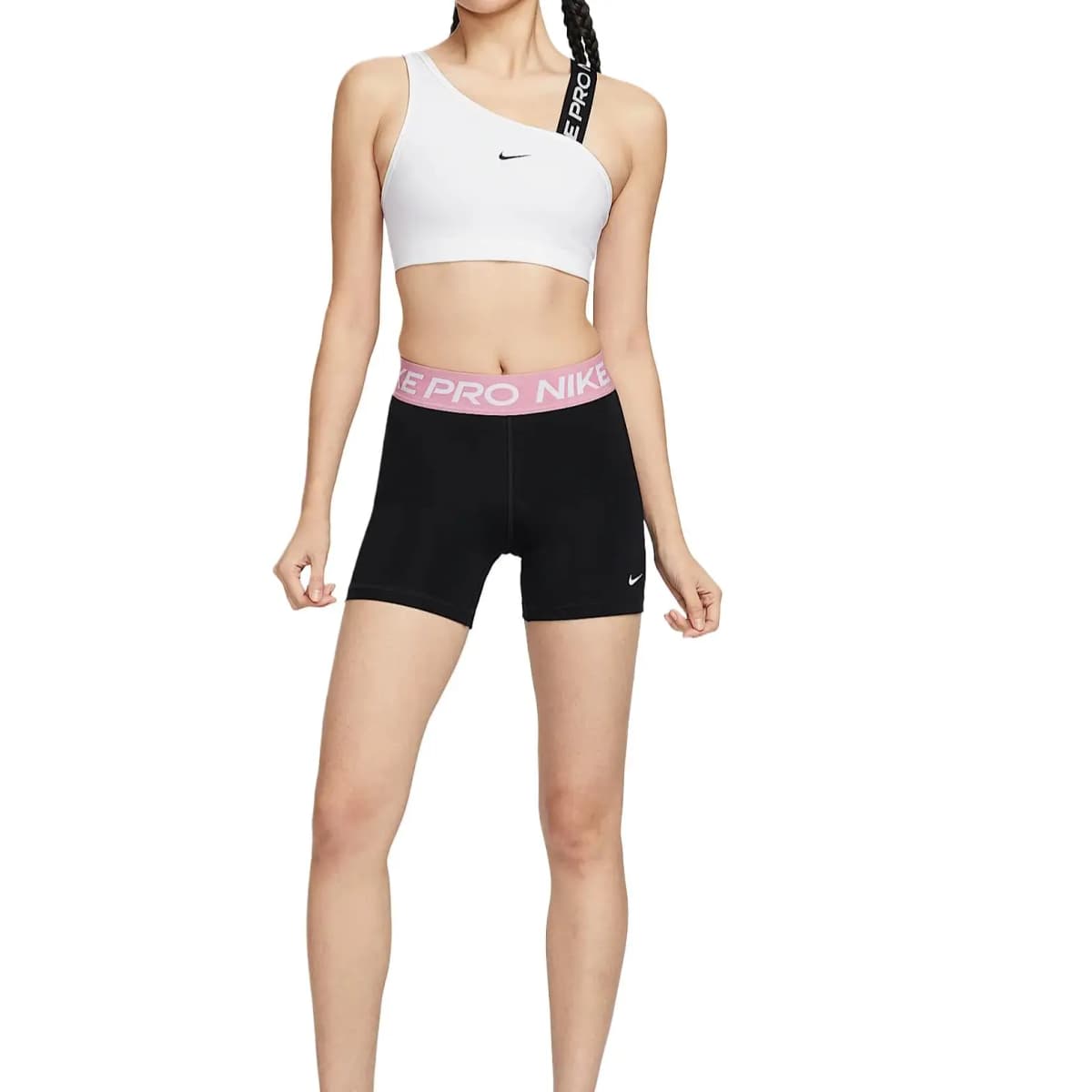 Nike Dri Fit Qadın İdman Şortu Qara 4