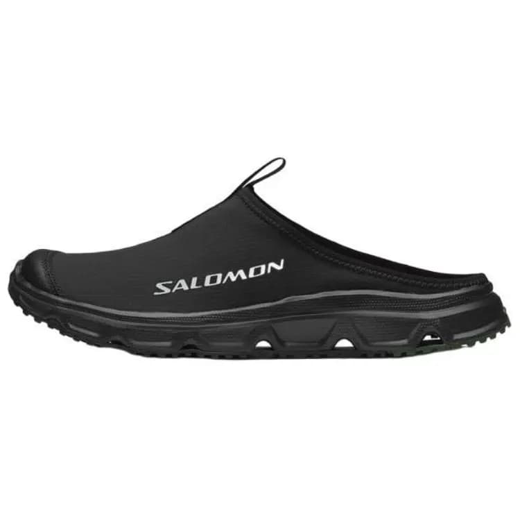 SALOMON RX Slide 3.0 Comfortable Anti-Friction Slip-Resistant Closed-Toe Slides Unisex Black