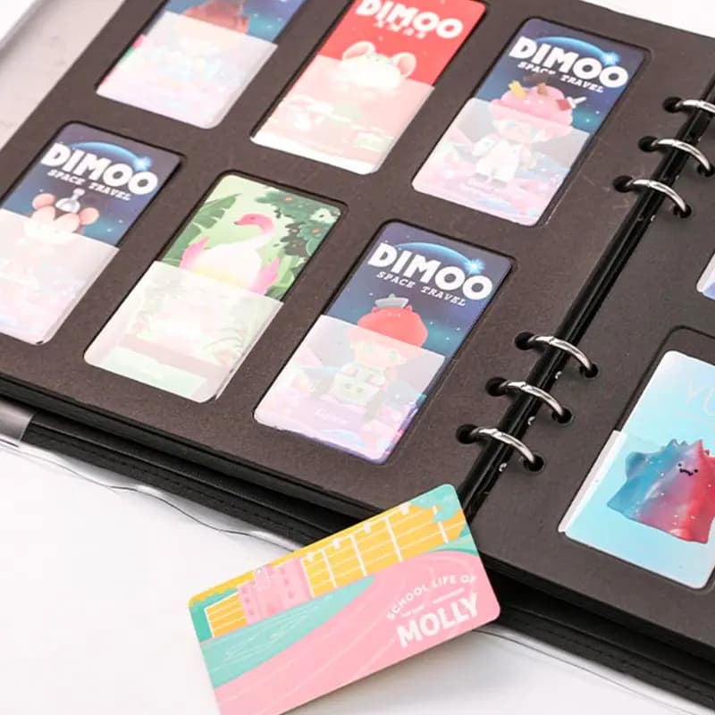 POP MART POP CARD Day/Night Aurora Card Album 27.6cm IP Merchandise 7