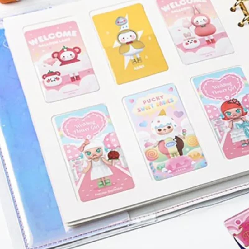 POP MART POP CARD Day/Night Aurora Card Album 27.6cm IP Merchandise 8