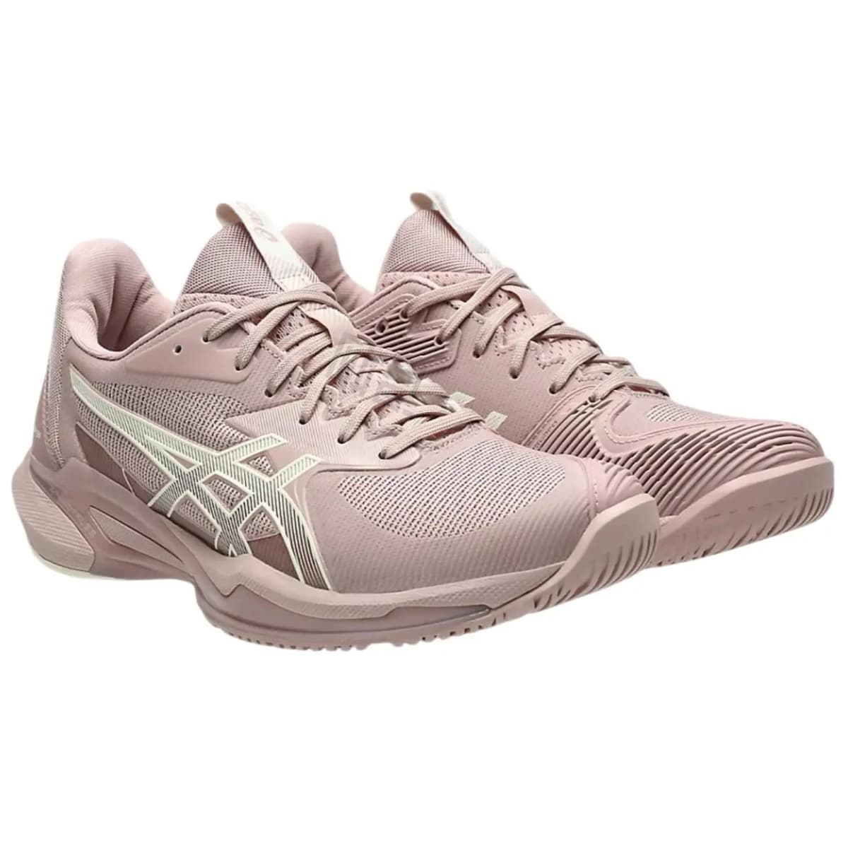 ASICS Solution Speed FF 3 Qadın Tennis Ayaqqabısı Çəhrayı/Krem 2