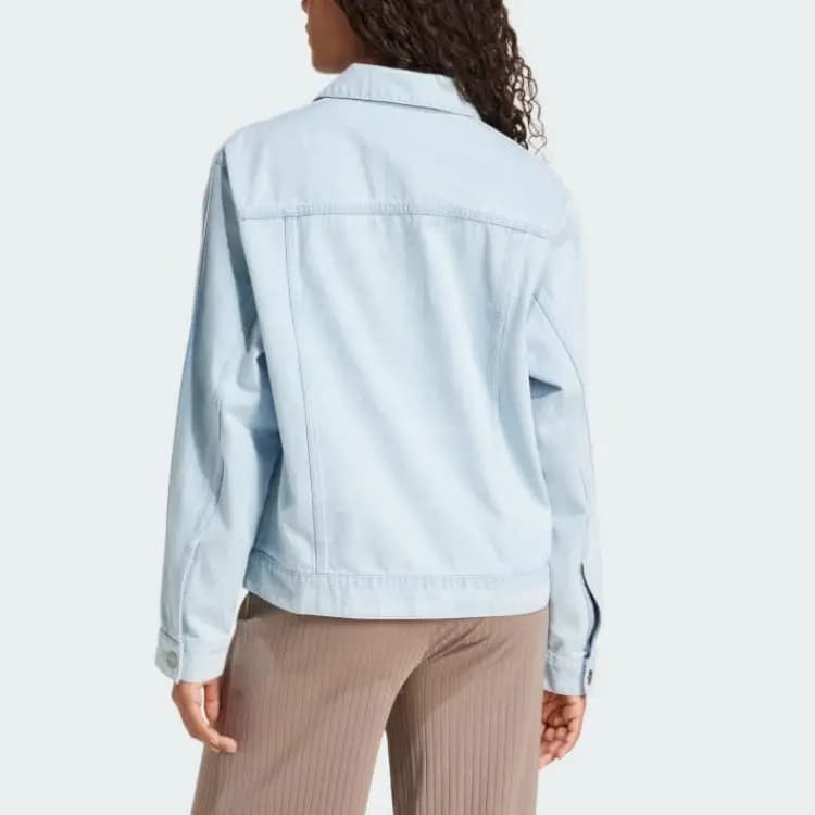 adidas originals Denim Qadın Pencəyi Mavi 3