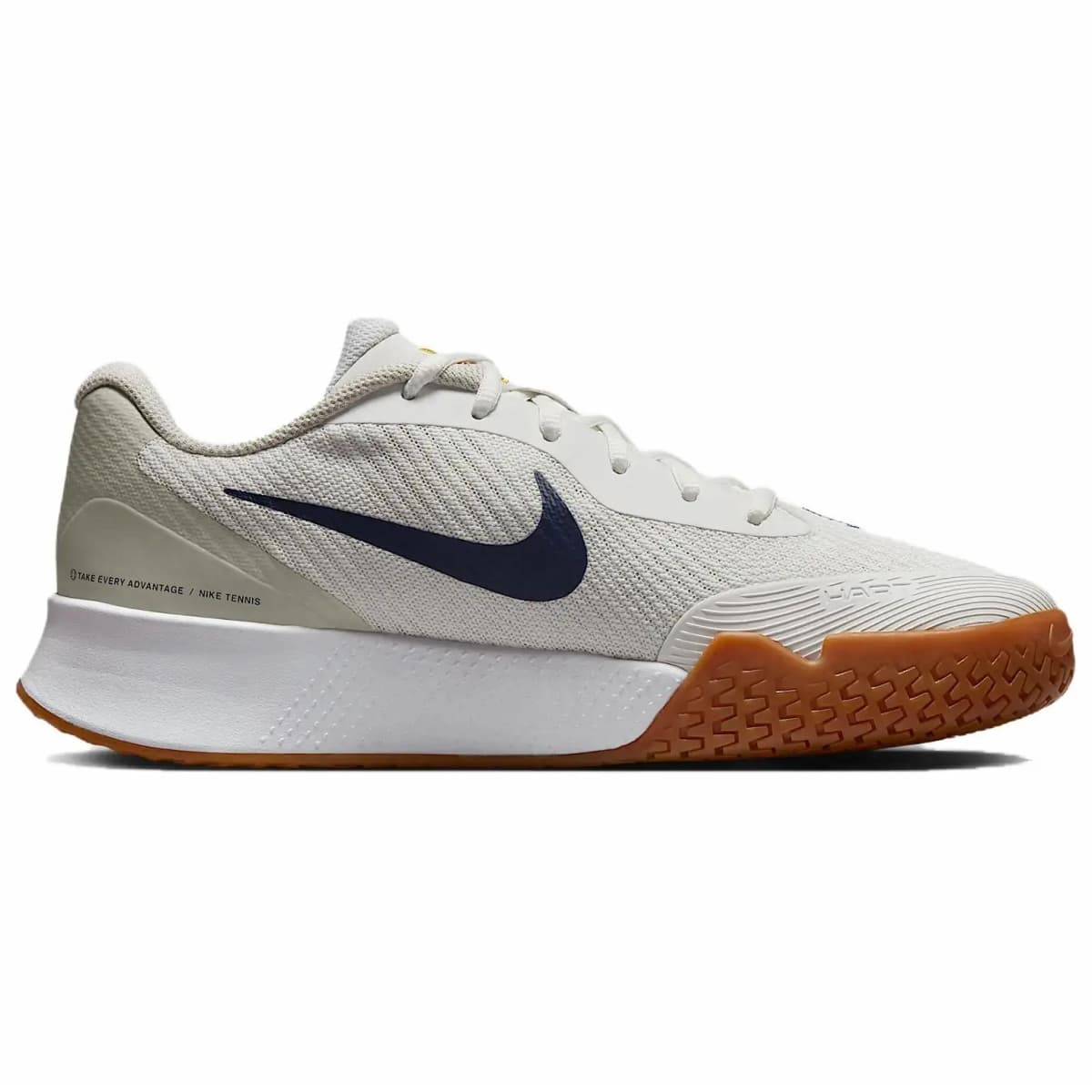 Nike Vapor Lite 3 Comfortable Slip-Resistant Wear-Resistant Low-Top Tennis Shoes Women's Grey White 2