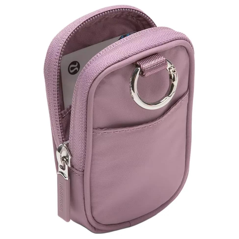 lululemon Clippable Nylon Key Pouch Unisex Bənövşəyi 3
