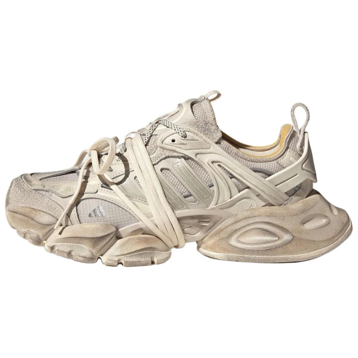 Adidas XLG RUNNER DELUXE İdman Ayaqqabısı Unisex Bej 2