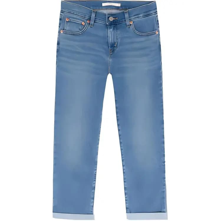 levi’s FW21 Qadın Cins Şalvar Mavi