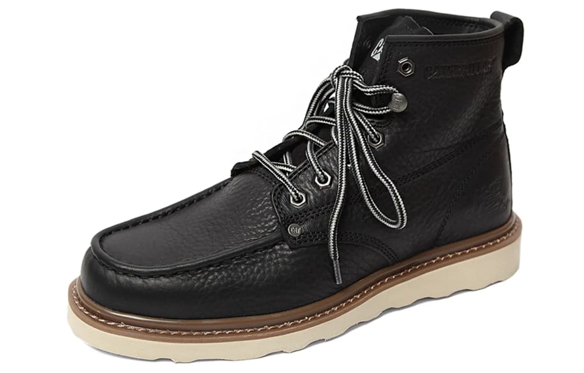 CAT Glenrock Mid Outdoor Çəkmə Kişi Qara 2