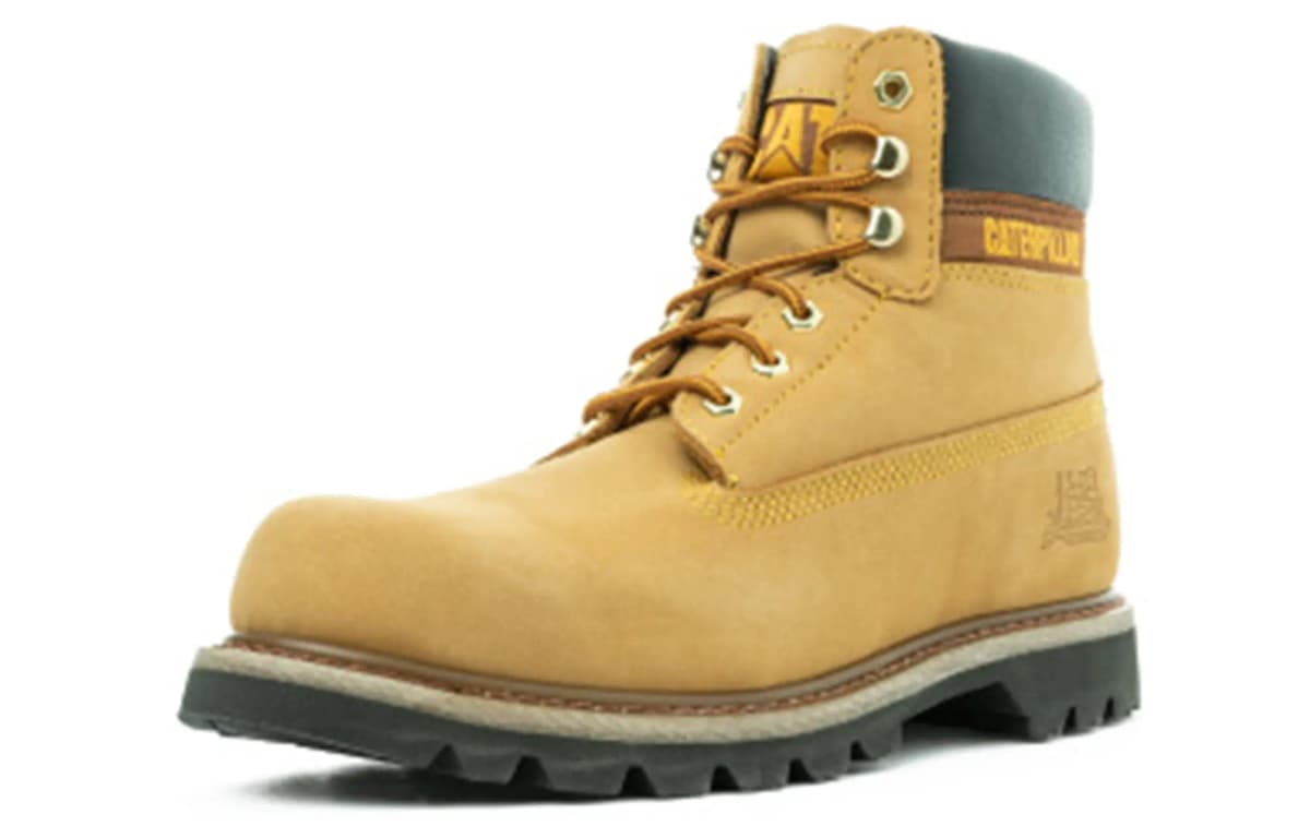 CAT Colorado Series Outdoor Boots Men Yellow 2