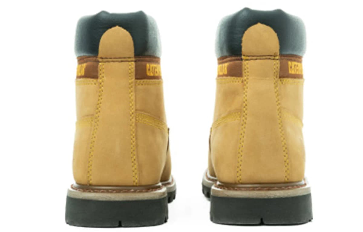 CAT Colorado Series Outdoor Boots Men Yellow 4