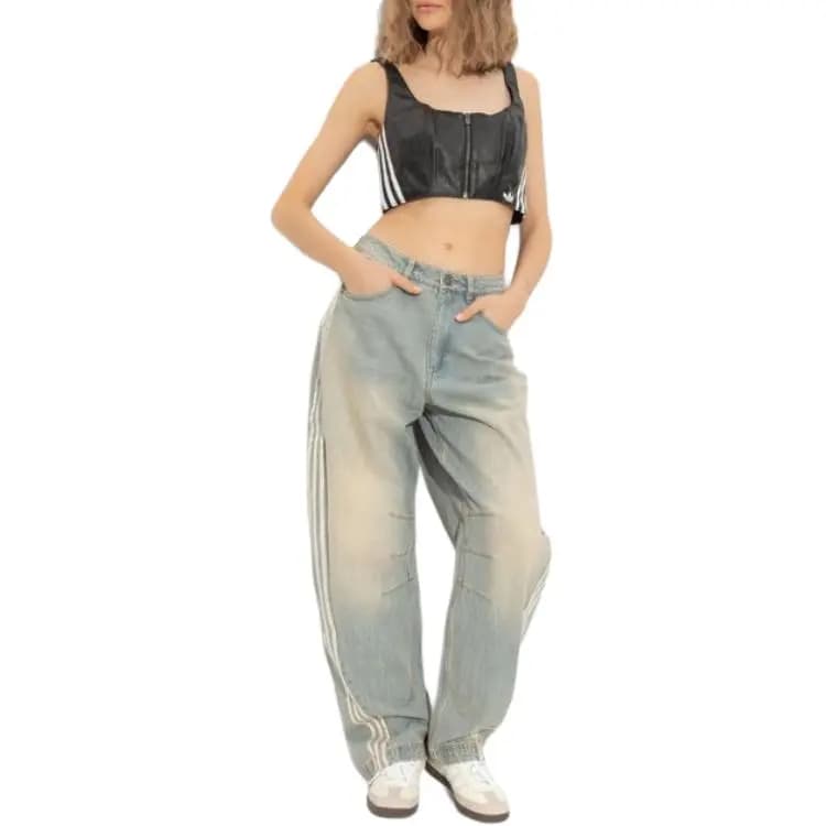 adidas Originals Qadın Mayka Qara 3